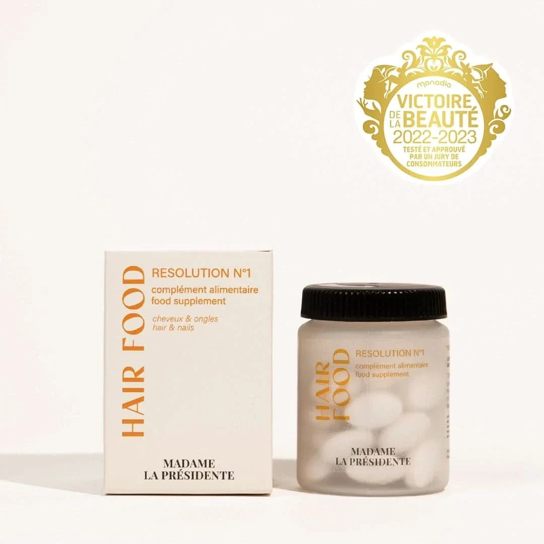 Résolution N°1, complément alimentaire pour une cure cheveux de 3 mois