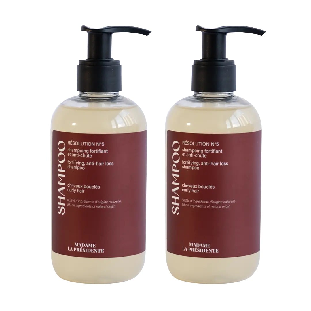 Anti-hair loss shampoo | Resolution #5 Curly hair