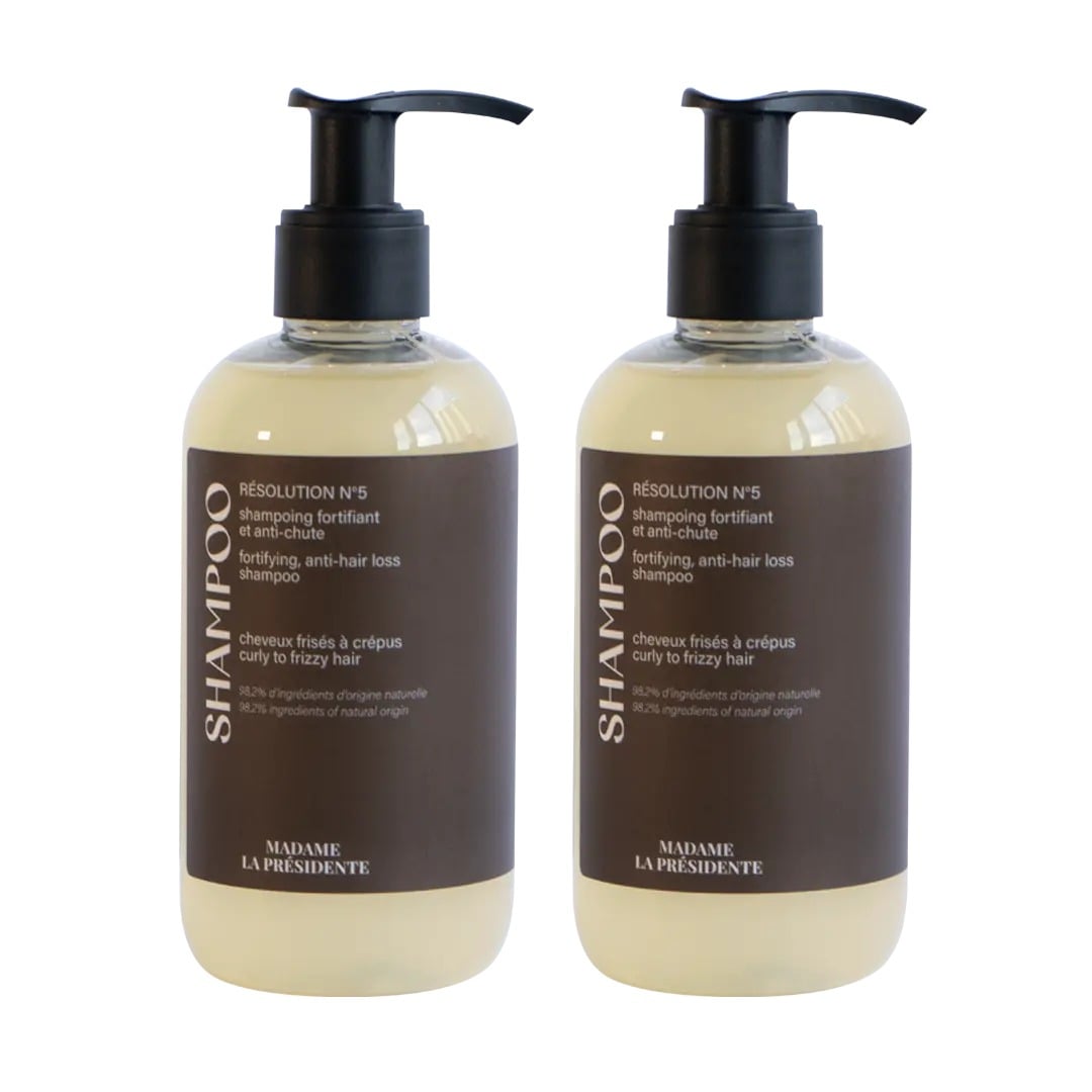 Anti-hair loss shampoo | Set 2 Resolution n°5 Curly to frizzy hair