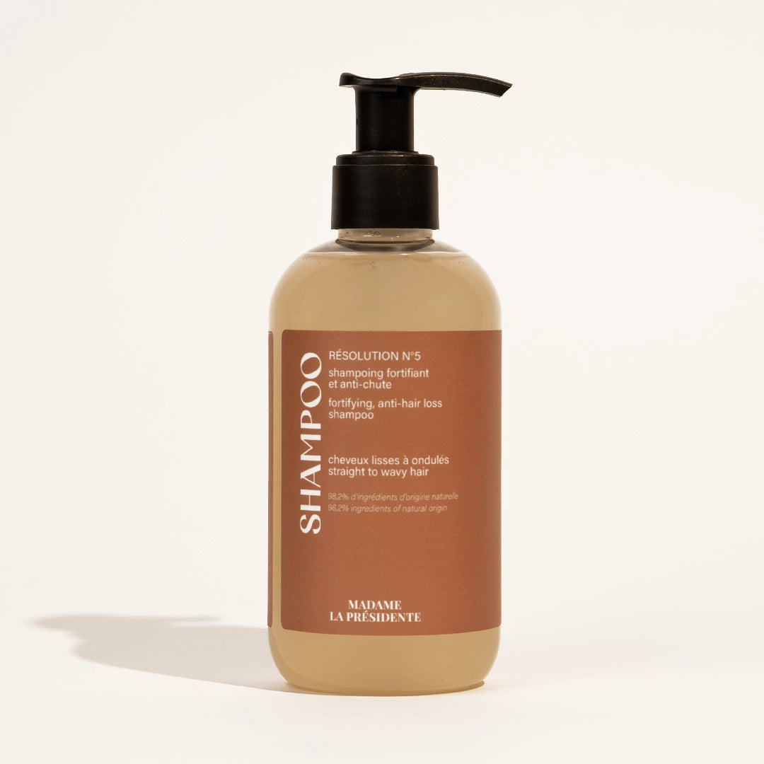 Anti-hair loss shampoo Resolution N°5 - Straight to Wavy hair